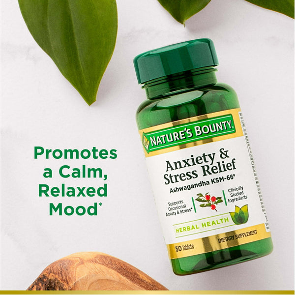 Ashwagandha Anxiety Stress Relief