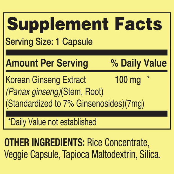 Korean Panax Ginseng