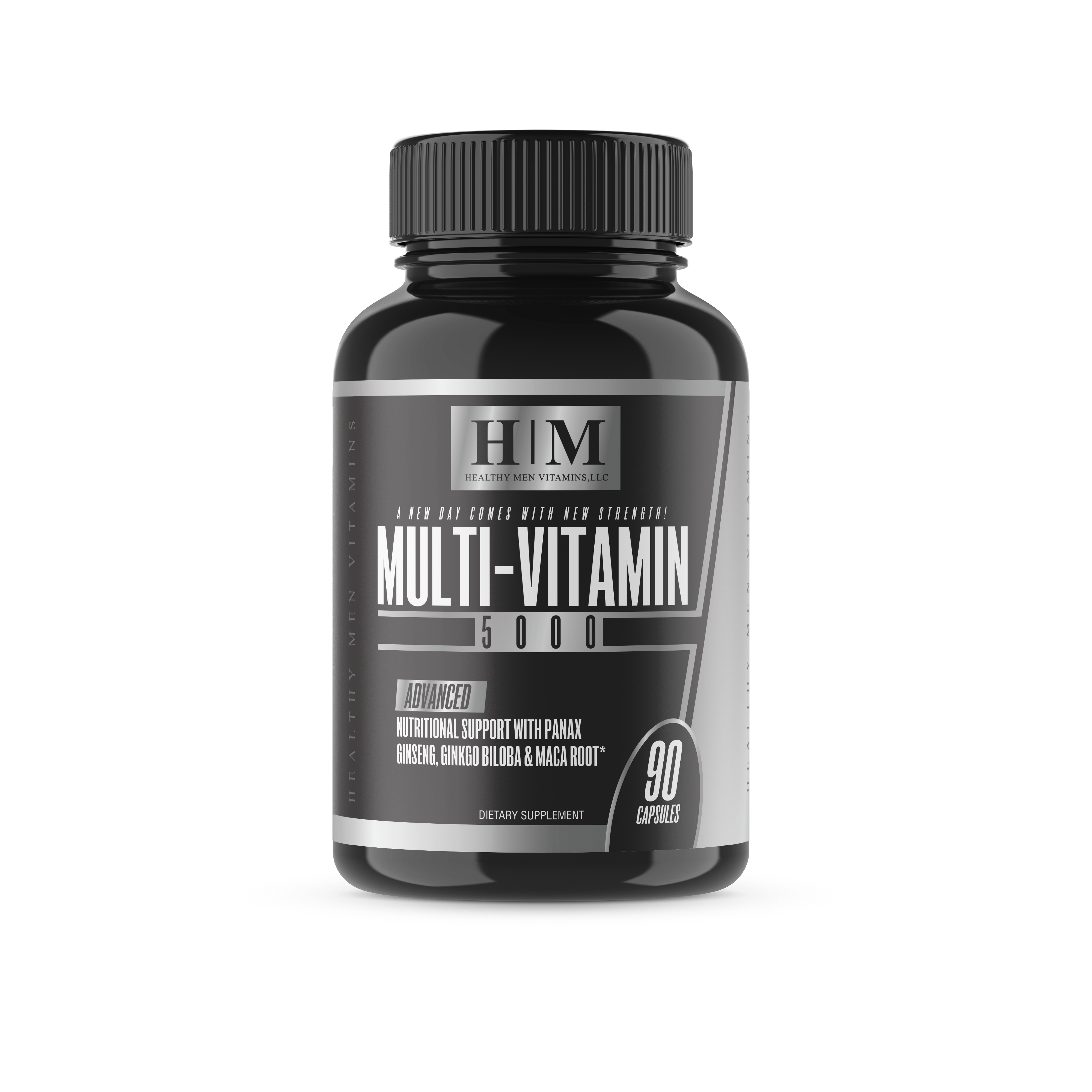Healthy Men's Multi-Vitamin 5000 with Ginseng and Maca Root